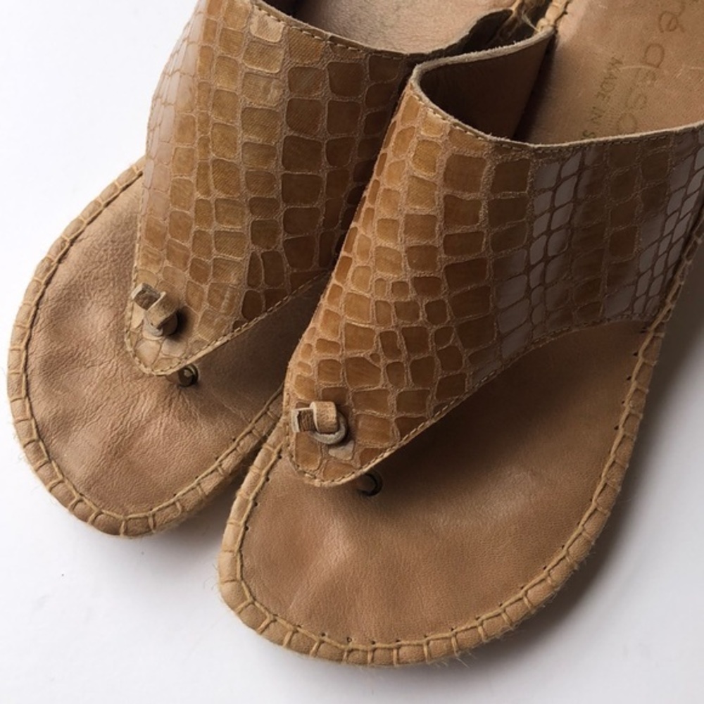 Andre Assous Faux Croc Look Sandals 39 - Picture 7 of 8